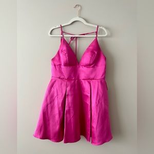 NWT Barbie Pink Homecoming Party Dress